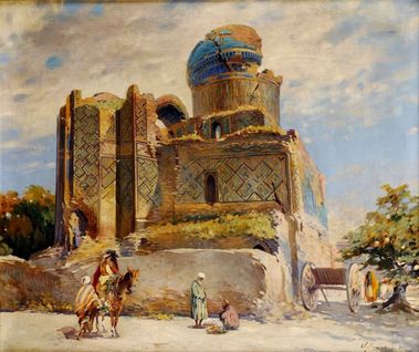 Timur Tamerlan v Samarkande