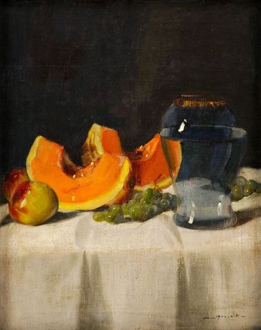 Zátišie s melónom