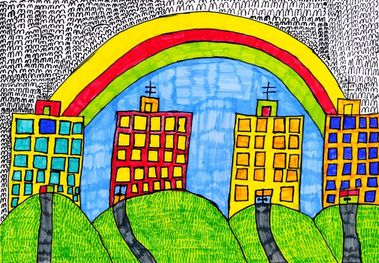 Dúha nad Petržalkou