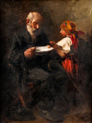 Starec a dievča