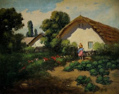 V záhradke