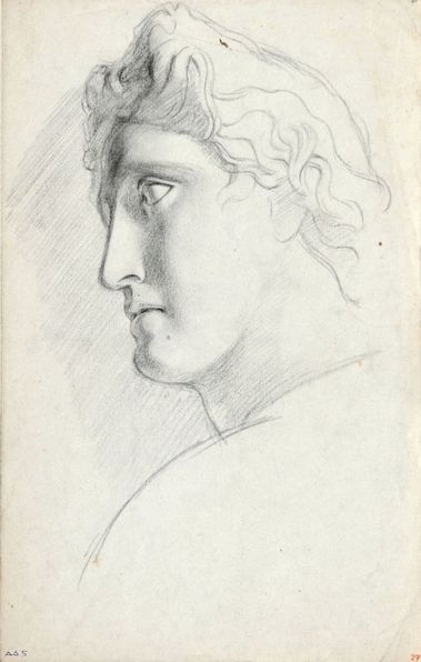 (Folio) Skice antickej sochy