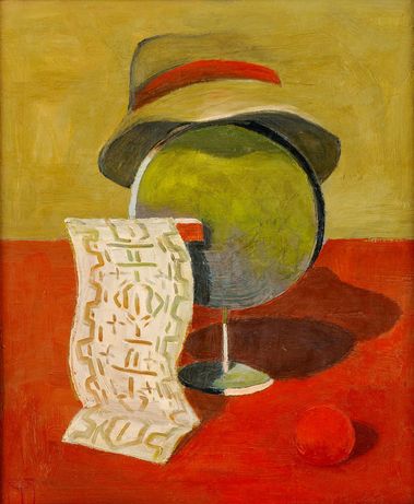 Zátišie s glóbusom