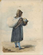 Žena s batohom