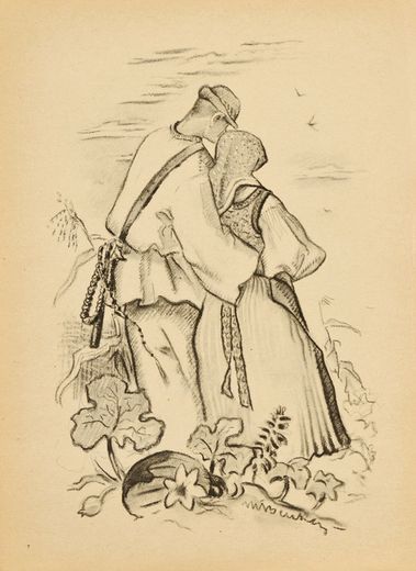 Z rovín (podľa kresby uhlom z roku 1930)