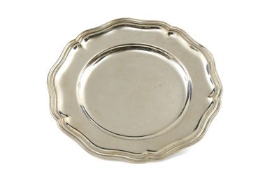 Strieborný tanier