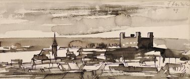 Pohľad na starú Bratislava