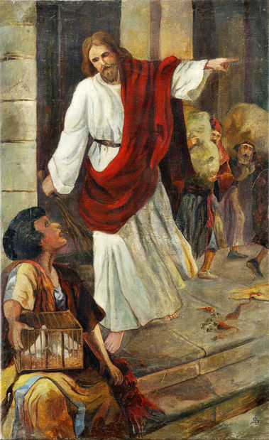 Vyháňanie kupcov z chrámu