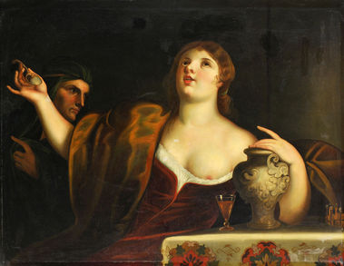 Zabávajúca sa dáma (podla Francesca Padovanina)