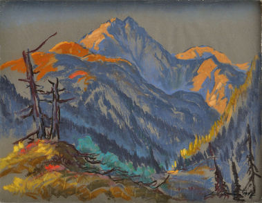 Roháč Ostrý z Jamnickej doliny