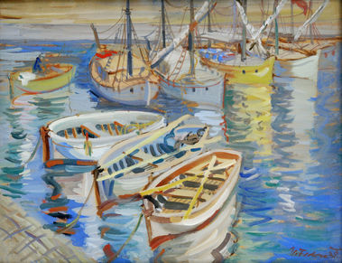 Loďky v prístave