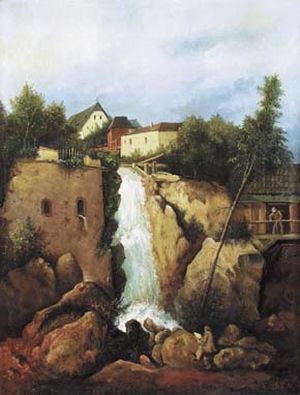 Krajina s vodopádom