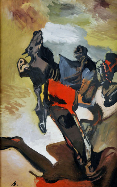 Kompozícia s koňom