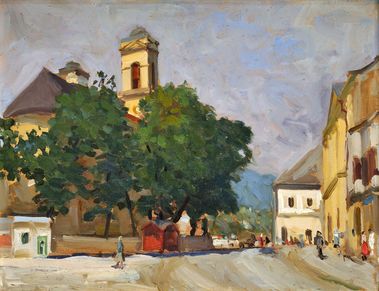 Námestie v Jelšave