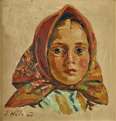 Hlava dievčatka z Važca