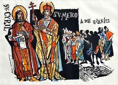 Svätí Cyril a Metod a ich učeníci