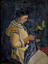 Pri vyšívaní
