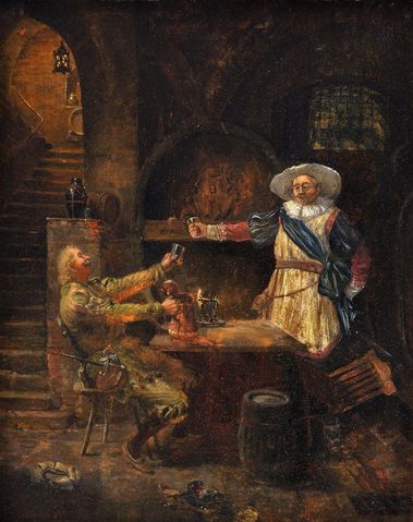 Dobrí priatelia. 1884