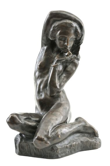 Melancholické dievča (veľká verzia)