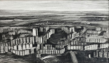 Popoludní, z cyklu Mesto