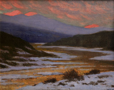 Západ slnka v Tatrách