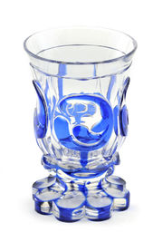 Pohár s monogramom  C.D.