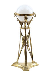 Elektrická mosadzná lampa v empírovom ŠTÝLE