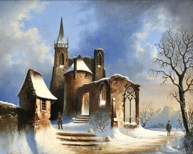 Pri zrúcanine kostola