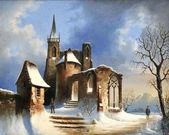 Pri zrúcanine kostola