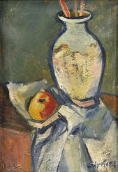 Zátišie s ľudovým džbánom