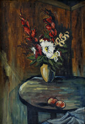 Zátišie s gladiolami