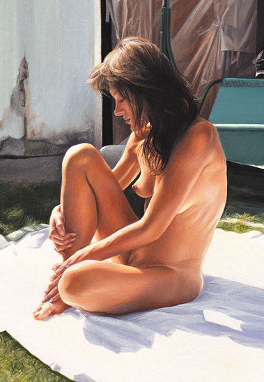 Akt, z cyklu Estetické štúdie.