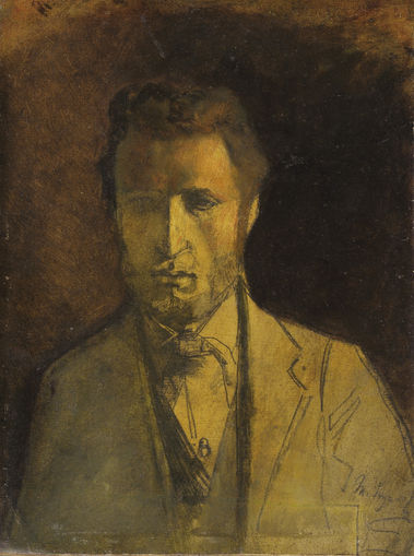 Portrét Zsigmonda Justha (?)