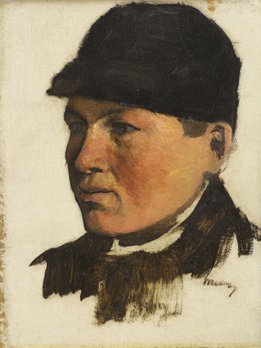 Džokej – štúdia hlavy