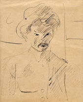 Autoportrét (Podobizeň muža v klobúku)