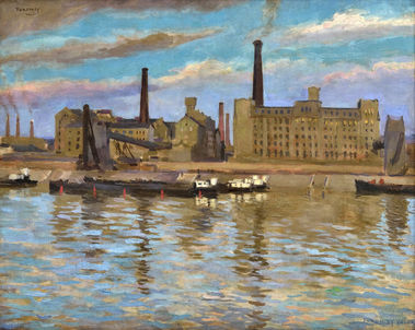 Továreň pri rieke