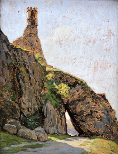 Panenská veža na Devínskom hrade