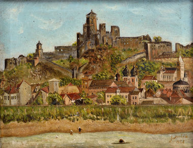 Pohľad na starý Trenčín