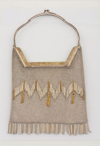 STRIEBORNÁ RUSKÁ KABELKA