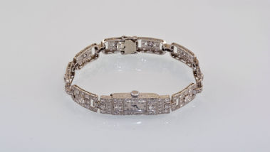 PLATINOVÉ HODINKY ART DECO