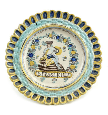 KERAMICKÝ OZDOBNÝ TANIER