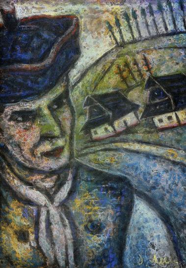Starosti (variant pastelu z roku 1930)