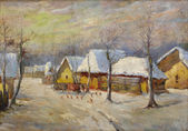 Zimná dedina
