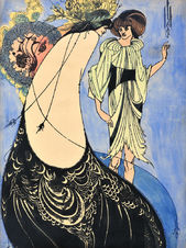 Ilustrácia k Oscarovi Wildeovi (Salome)