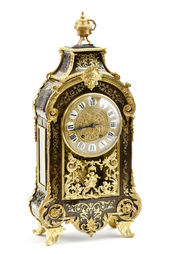 KRBOVÉ HODINY V ŠTÝLE BOULLE - NAPOLEON III.