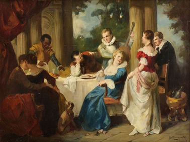 Zabávajúca sa spoločnosť