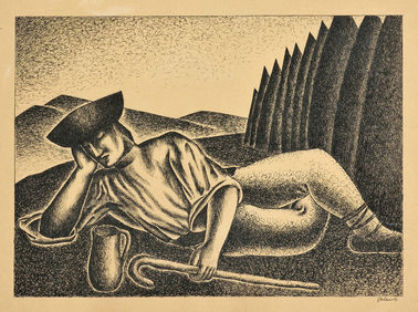 Odpočívajúci zbojník