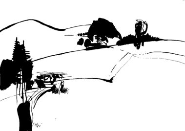 Chalúpka pod stromami