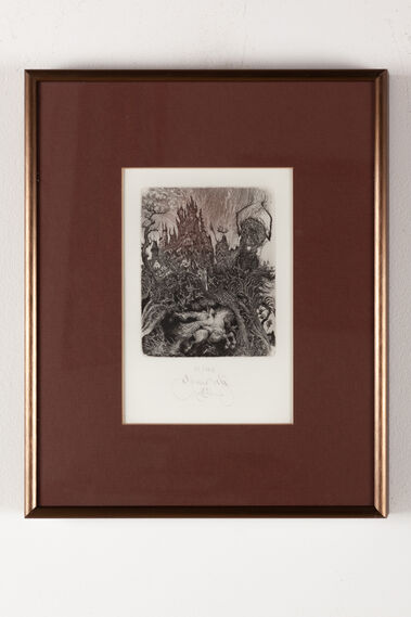 Začarovaný hrad (exlibris)