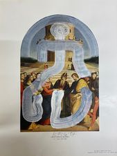 Premaľba Rafael - Zasnúbenie Márie